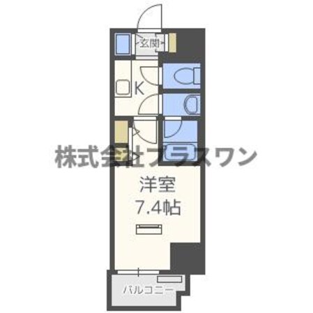 レオンコンフォート北浜の物件間取画像